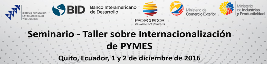 Seminario-Taller sobre Internacionalización de PYMES