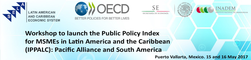 Workshop to launch the Public Policy Index for MSMEs in Latin America and the Caribbean (IPPALC): Pacific Alliance and South America