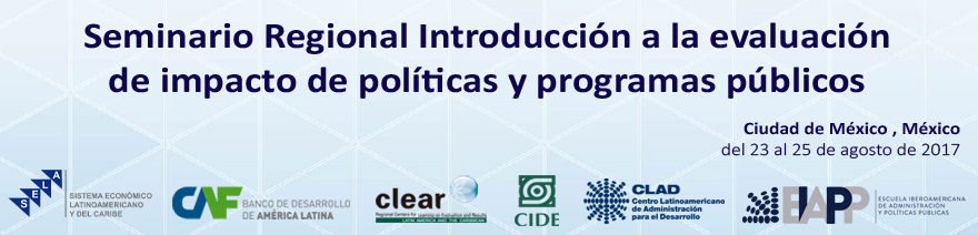 Seminario Regional Introducción a la evaluación de impacto de políticas y programas públicos