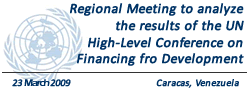 Regional Meeting to Analyze the Results of the UN High-Level Conference on Financing for Development