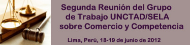 Segunda Reunión del Grupo de Trabajo UNCTAD/SELA sobre Comercio y Competencia