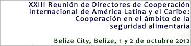 XXIII Reunión de Directores de Cooperación Internacional de América Latina y el Caribe