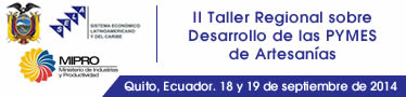 II Taller Regional sobre desarrollo de las PYMES de artesanías