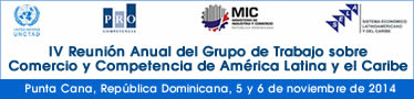 IV Reunión anual del Grupo de Trabajo sobre Comercio y Competencia de América Latina y el Caribe (GTCC)